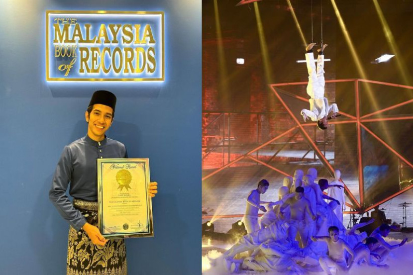 Berjaya nyanyi secara terbalik di AJL37, Naim Daniel terima pengiktirafan ‘Malaysia Book of Records’
