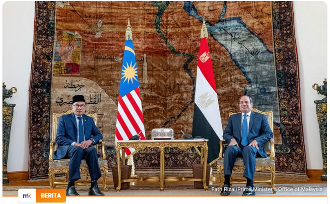 M’sia, Mesir sepakat negara barat perlu tekan Israel henti serang Gaza