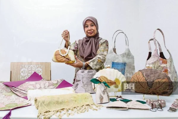 Teknik ecoprint guna daun, kulit kayu hasilkan produk eksklusif dan unik