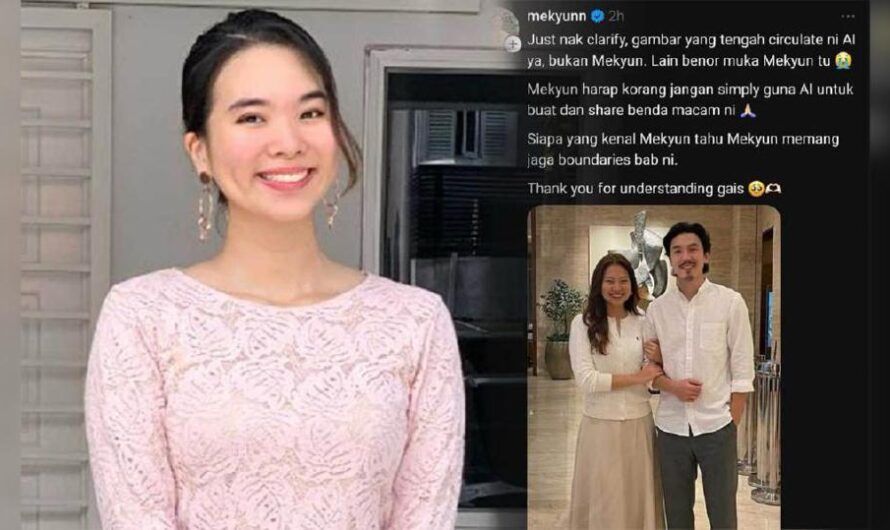Gambar rangkul lengan itu AI, saya jaga batas – Mek Yun