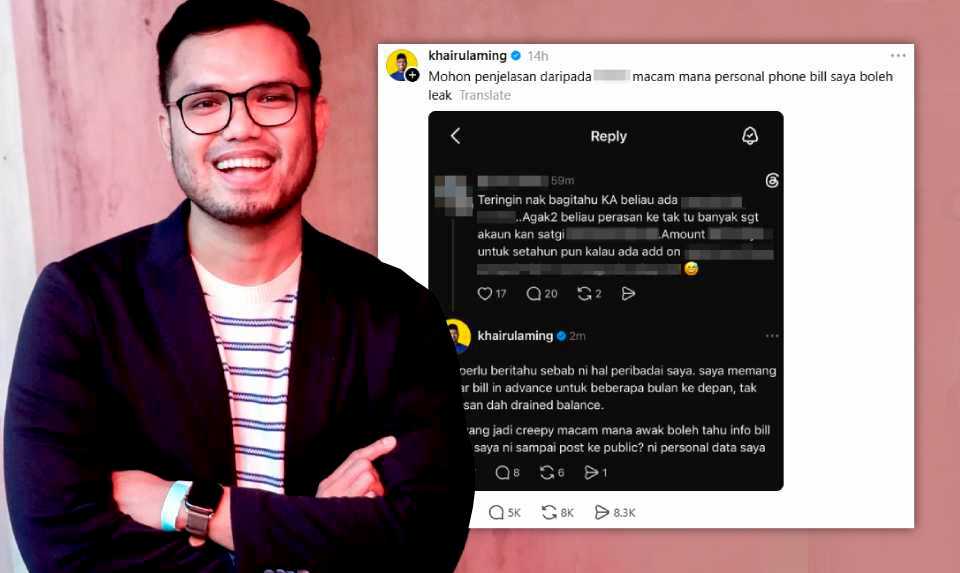 Fahmi arah MCMC siasat dakwaan kebocoran data Khairul Aming