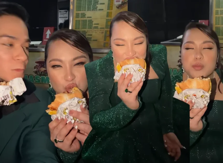 Janna Nick Lepas ‘Craving’ Makan Burger Tepi Jalan Sebelum Balik London – ‘Rasa Dia Luar Biasa’